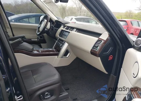 2016 Land Rover Range Rover 5.0L V8 Supercharged z USA, uszkodzony, nr VIN SALGS2EF9GA300277